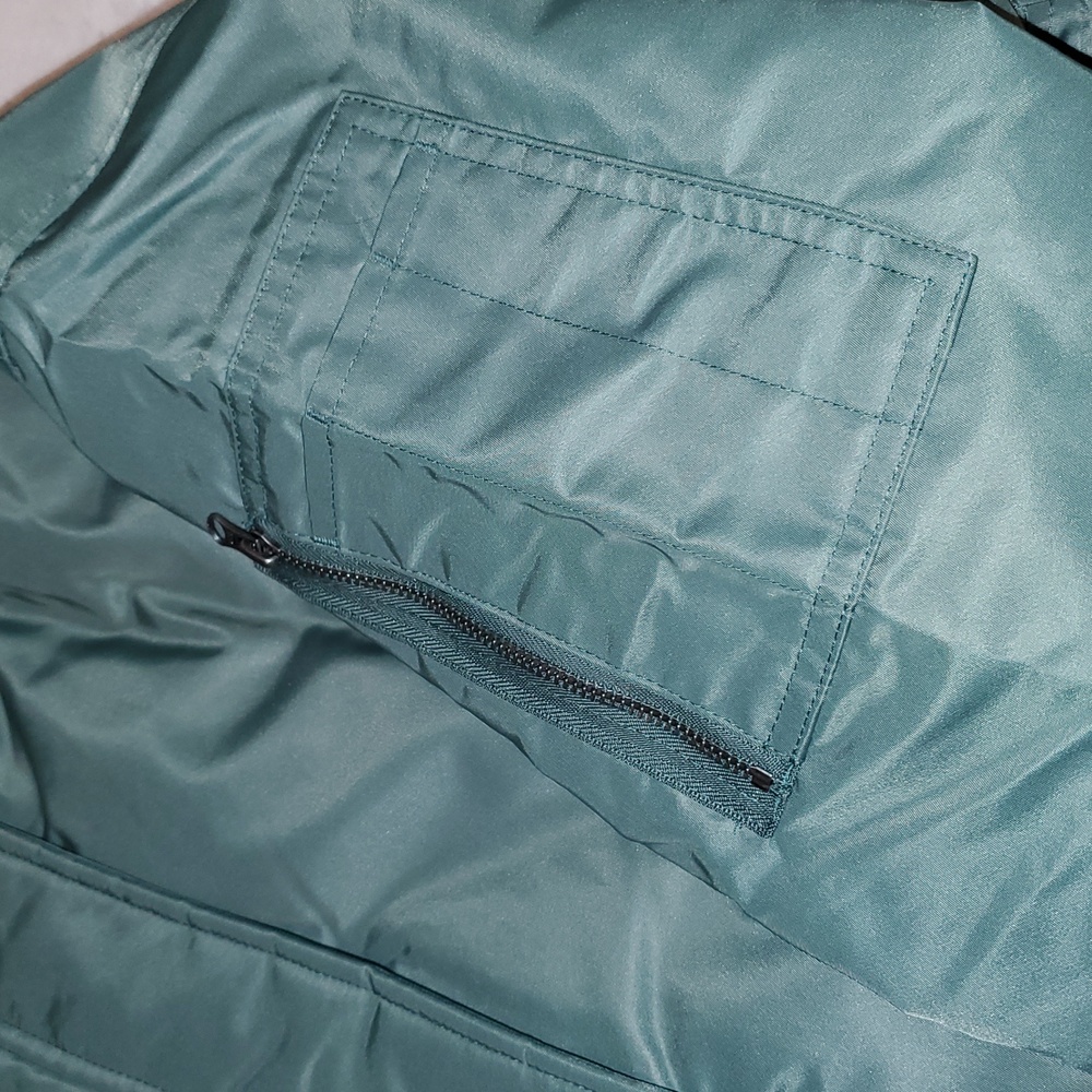 Vans Women's Green Bennett Bomber Jacket - Picture 8 of 8